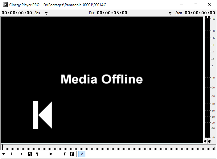 Media Offline player