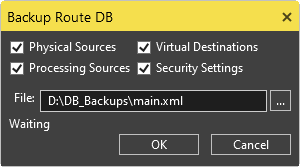 backup server_main dialog