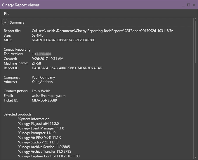 System_Info_summary