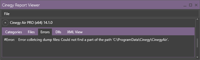 Errors