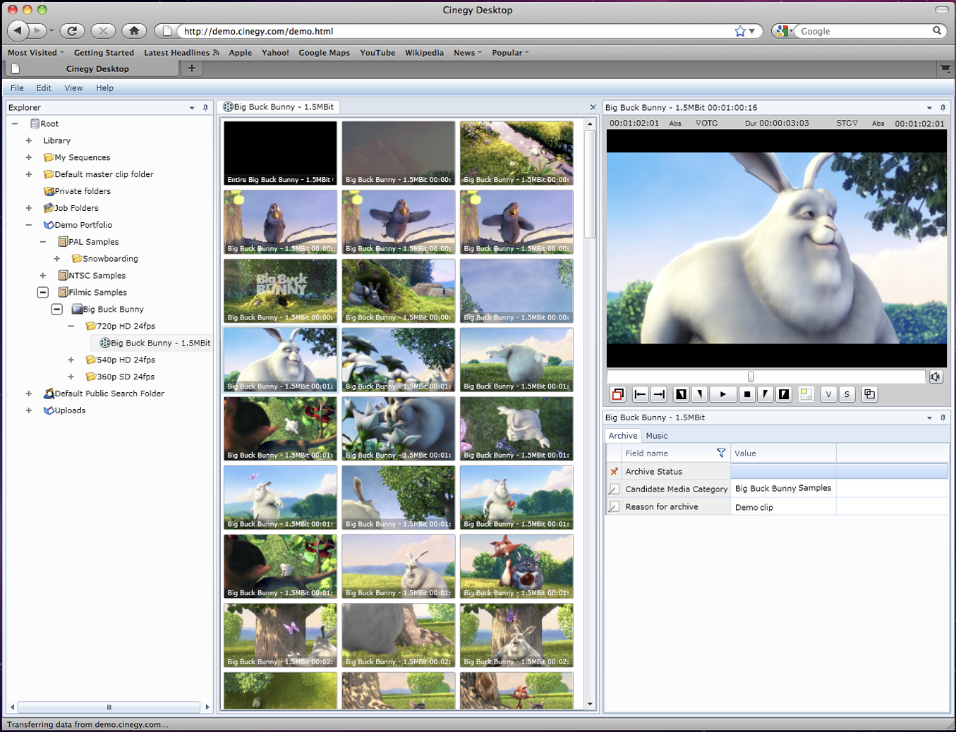 Cinegy_Workspace
